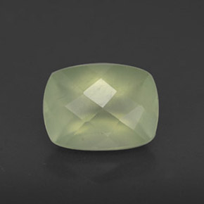 Prehnita verde natural 1,43ct, transparente, transparente/translúcido