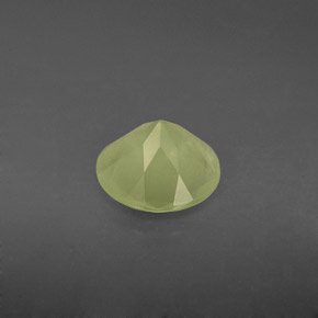 Prehnita verde natural 1,75ct, transparente, transparente/translúcido