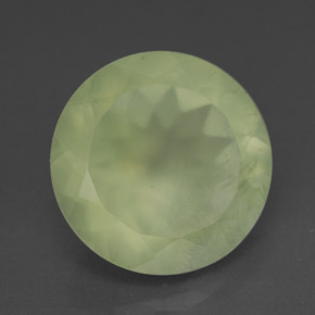 Prehnite Verde Natural 9.22ct, Transparente, Transparente/Translúcido