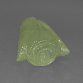 Prehnita verde natural 33,63ct, transparente, transparente/translúcido