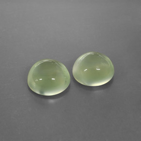 Pedras preciosas de prehnita verde natural de  ct, transparente, transparente/translúcido