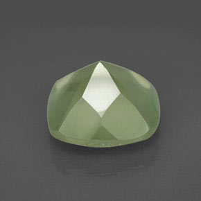 Prehnita verde natural 7,15ct, transparente, transparente/translúcido