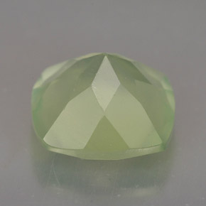 Prehnite Verde Natural 3.96ct, Transparente, Transparente/Translúcido