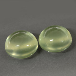 Pedras preciosas de prehnita verde natural de  ct, transparente, transparente/translúcido