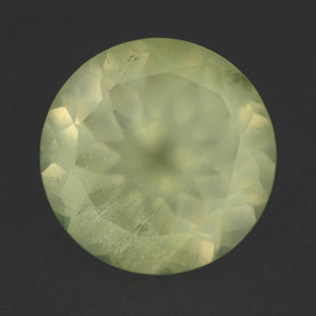 Prehnite Verde Natural 5.82ct, Transparente, Transparente/Translúcido