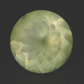 Prehnite Verde Natural 5.82ct, Transparente, Transparente/Translúcido