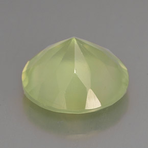 Prehnita verde natural 5,64ct, transparente, transparente/translúcido