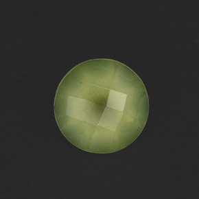 Prehnita verde natural 1,81ct, transparente, transparente/translúcido