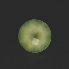 Prehnita verde natural 1,81ct, transparente, transparente/translúcido