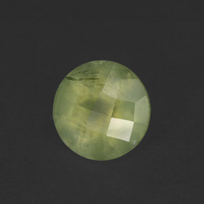 Prehnita verde natural 1,99ct, transparente, transparente/translúcido
