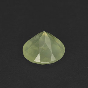Prehnita verde natural 1,99ct, transparente, transparente/translúcido