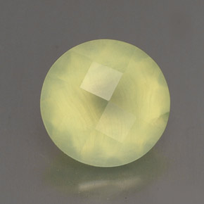 Prehnita verde natural 1,77ct, transparente, transparente/translúcido