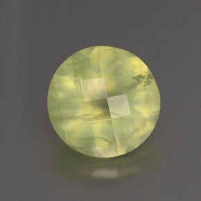 Prehnita verde natural 1,94ct, transparente, transparente/translúcido