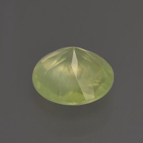 Prehnita verde natural 1,94ct, transparente, transparente/translúcido