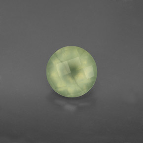 Prehnita verde natural 1,84ct, transparente, transparente/translúcido