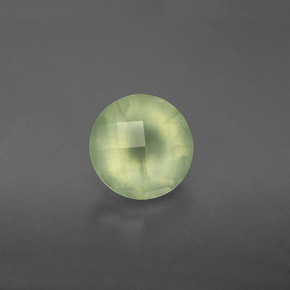 Prehnita verde natural 1,84ct, transparente, transparente/translúcido