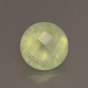 Prehnita verde natural 1,94ct, transparente, transparente/translúcido