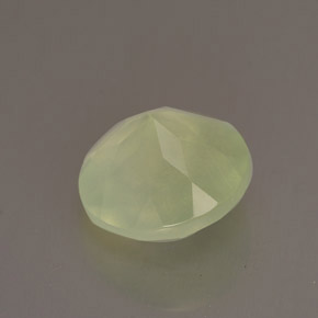 Prehnita verde natural 1,94ct, transparente, transparente/translúcido