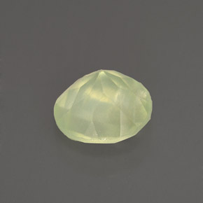Prehnita verde natural 1,86ct, transparente, transparente/translúcido