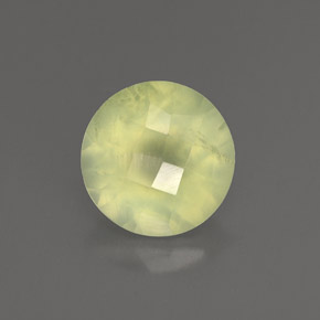 Prehnita verde natural 1,87ct, transparente, transparente/translúcido