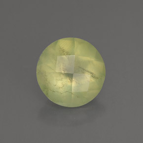 Prehnita verde natural 1,91ct, transparente, transparente/translúcido