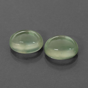Pedras preciosas de prehnita verde natural de  ct, transparente, transparente/translúcido