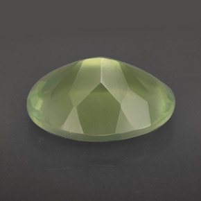 Prehnita verde natural 8,93ct, transparente, transparente/translúcido