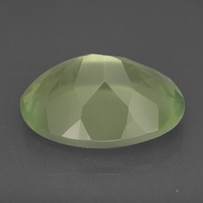 Prehnita verde natural 9,03ct, transparente, transparente/translúcido