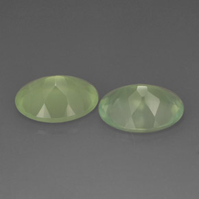 Pedras preciosas de prehnita verde natural de  ct, transparente, transparente/translúcido