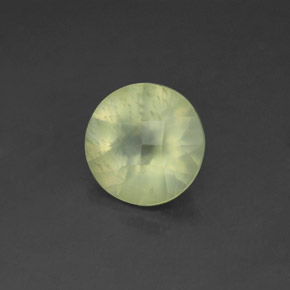Prehnita verde natural 1,71ct, transparente, transparente/translúcido