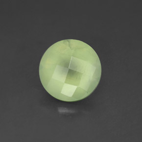 Prehnita verde natural 1,93ct, transparente, transparente/translúcido