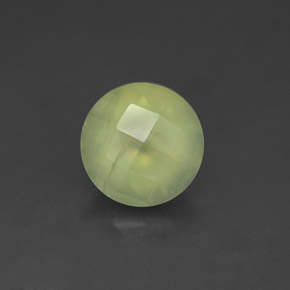 Prehnita verde natural 1,83ct, transparente, transparente/translúcido