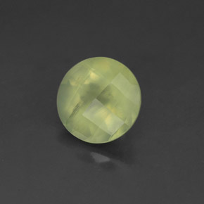 Prehnita verde natural 1,83ct, transparente, transparente/translúcido