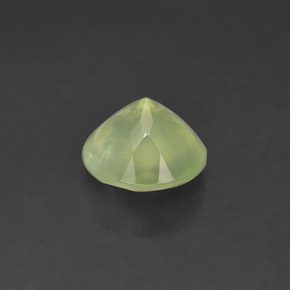 Prehnita verde natural 1,83ct, transparente, transparente/translúcido