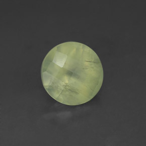 Prehnita verde natural 1,93ct, transparente, transparente/translúcido