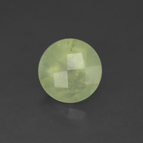 Prehnita verde natural 1,97ct, transparente, transparente/translúcido
