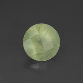Prehnita verde natural 1,97ct, transparente, transparente/translúcido