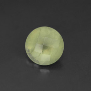 Prehnita verde natural 1,71ct, transparente, transparente/translúcido