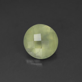 Prehnita verde natural 1,71ct, transparente, transparente/translúcido
