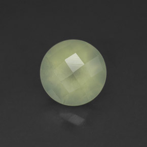 Prehnita verde natural 2,08ct, transparente, transparente/translúcido