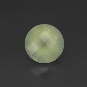 Prehnita verde natural 2,08ct, transparente, transparente/translúcido