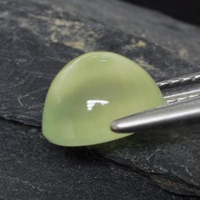 Prehnita verde natural 3,01ct, transparente, transparente/translúcido