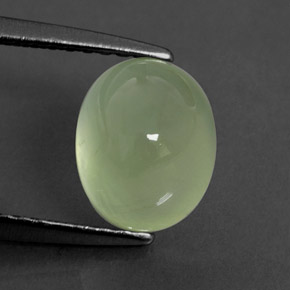 Prehnita verde natural 2,11ct, transparente, transparente/translúcido