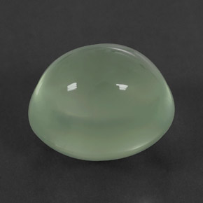 Prehnita verde natural 4,05ct, transparente, transparente/translúcido