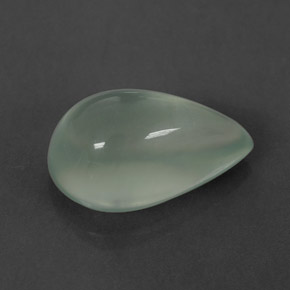 Prehnita verde natural 4,45ct, transparente, transparente/translúcido