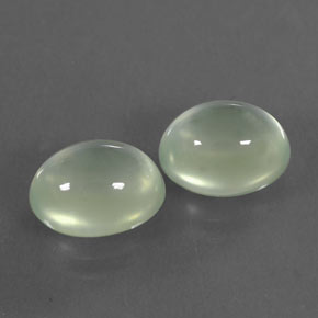 Pedras preciosas de prehnita verde natural de  ct, transparente, transparente/translúcido