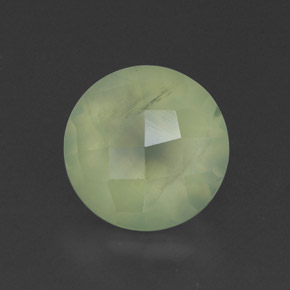 Prehnita verde natural 1,95ct, transparente, transparente/translúcido
