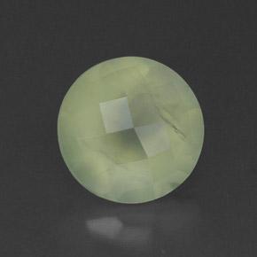 Prehnita verde natural 1,95ct, transparente, transparente/translúcido