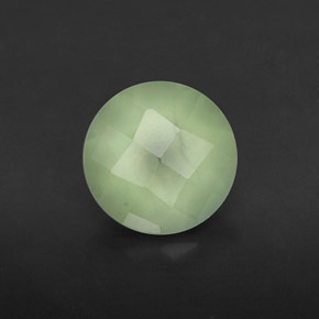 Prehnita verde natural 1,83ct, transparente, transparente/translúcido