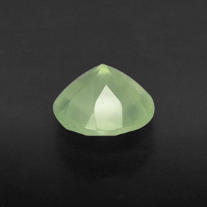 Prehnita verde natural 1,83ct, transparente, transparente/translúcido